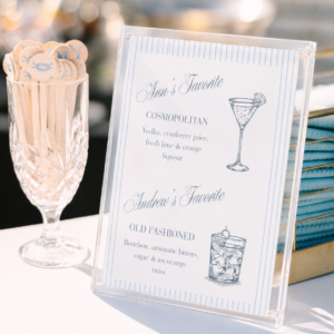 Wedding Bar Sign